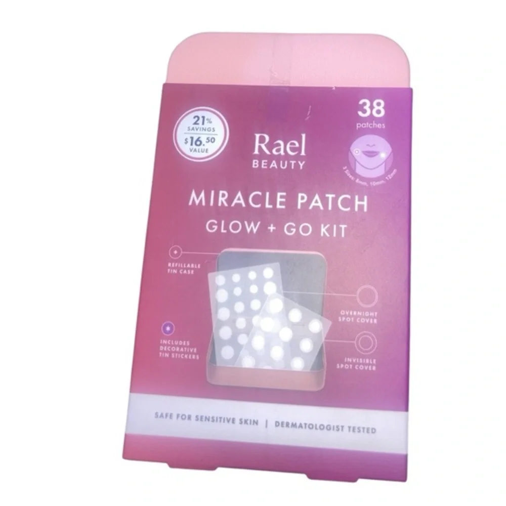Rare Beauty Miracle Patch Glow + Go Kit - Pink